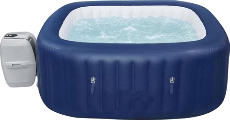 Coleman 90454 Saluspa Hawaii 71 X 26 4 Person Outdoor Portable Inflatable Square Hot Tub Spa
