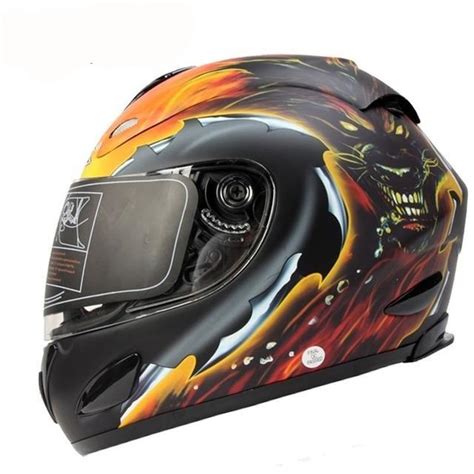 Ghost Rider Motorcycle Helmet Racing Full Face Motobike Helmets Dot Ca