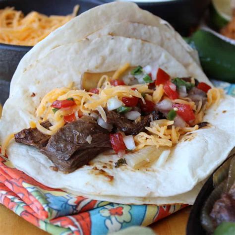 Fajitas Ready To Eat With All The Fixins