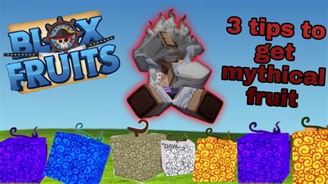 Tips To Get Mythical Fruit In Blox Fruit Bloxfruits YouTube