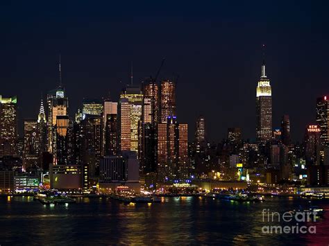New York Skyline View Photograph By Andrew Kazmierski