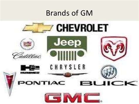 9 its four core automobile brands are chevrolet , buick , gmc , and cadillac. General motors