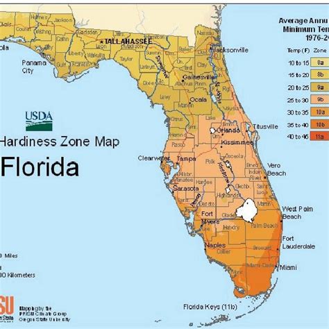 Florida Plant Hardiness Zone Map Usda Plant Hardiness Zone Map 2012