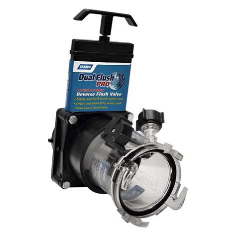 Camco Holding Tank Dual Flush Pro Rinser With Gate Valve Camperid Com