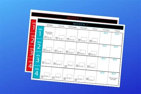 Insanity Max 30 Workout Schedule Excel Eoua Blog