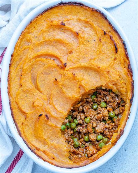 Healthy Sweet Potato Shepherds Pie Recipe Healthy Fitness Meals