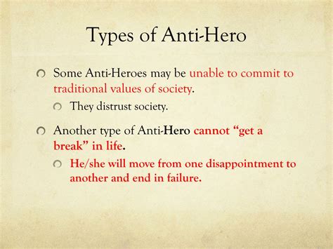 What Is An Anti Hero In Literature Best Design Idea