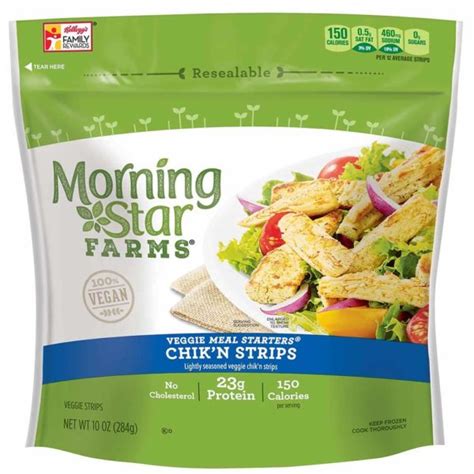 Morningstar Farms Meal Solution Chicken 610z Ansa Mcal