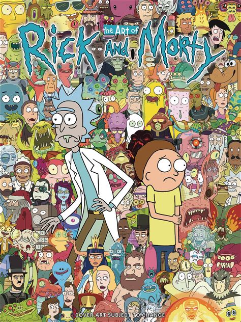 May170019 Art Of Rick And Morty Hc Vol 01 Previews World