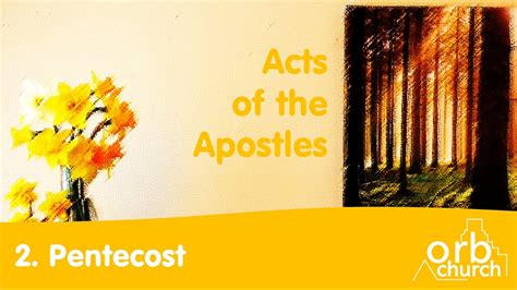Acts 2 Pentecost Youtube