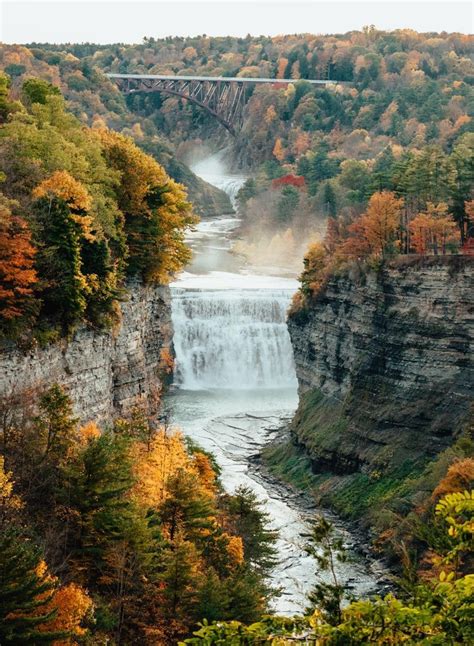 15 Best Finger Lakes Waterfalls You Must Visit Letchworth State Park