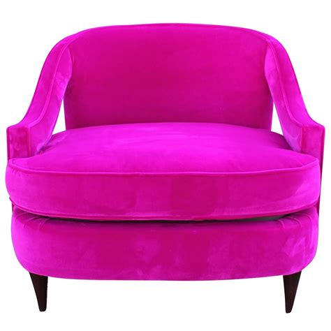 Pink Velvet Accent Chair - Tania Blush Pink Velvet Tufted Accent Chair
