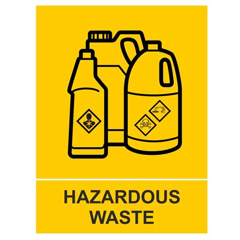 Is Hazardous Waste Decal Sugarbird Signs