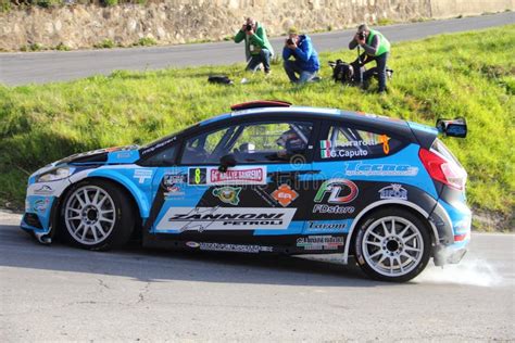 Ford Fiesta From Competing In The Race Editorial Image Image Of