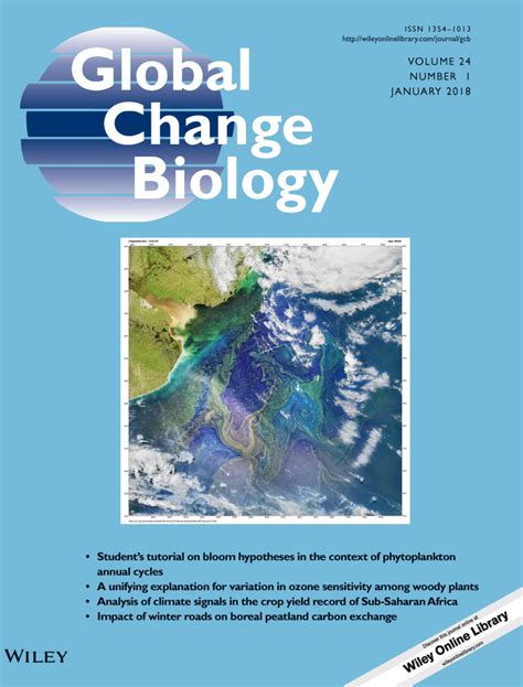 Global Change Biology Vol 24 No 1