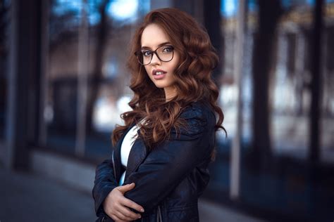 Download Redhead Woman Model HD Wallpaper By Anatoly Oskin