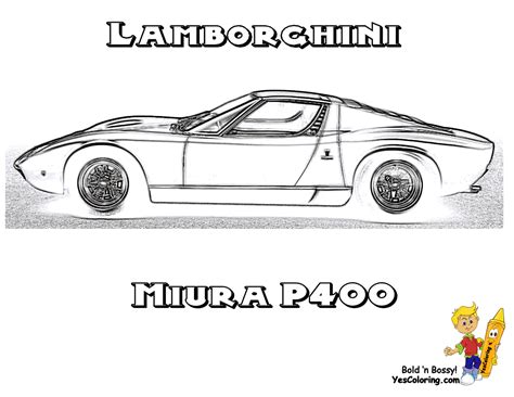 The most expensive sports car manufacturer in the world that originated from italy is already widely known by the world community. Rugged Exclusive Lamborghini Coloring Pages | Cars | Free ...