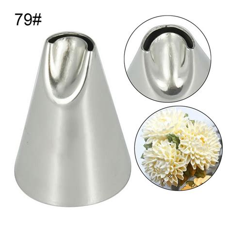 Pc Cake Cream Nozzle Home Garden Stainless Steel Icing Piping Tips Diy