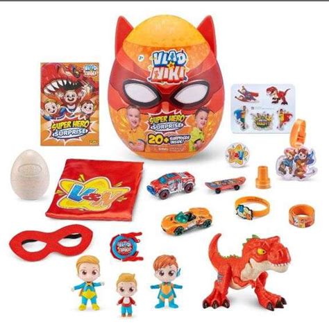 Zuru Vlad And Niki Dino Attack Superhero Surprise Egg Set Retail 24