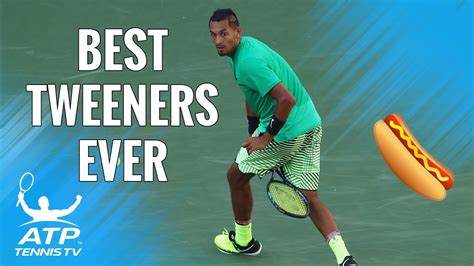 Top 30 Best Ever Atp Tennis Tweeners 🌭 Youtube