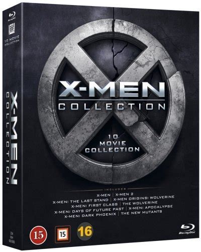 X Men Collection 10 X Blu Ray
