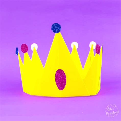 How To Make A Paper Crown Easy Diys For Kids