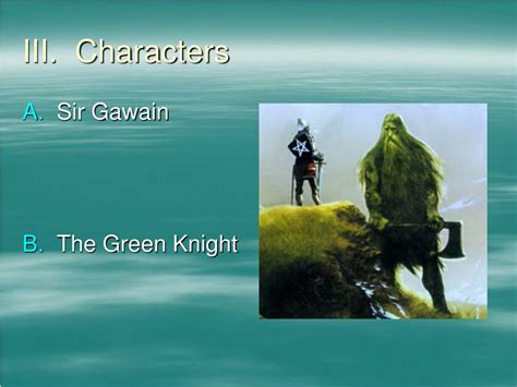 Ppt Sir Gawain And The Green Knight Powerpoint Presentation Free
