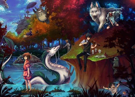 Studio Ghibli Wallpapers Wallpaper Cave