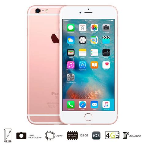 Apple Iphone 6s 64gb Rosa Reacondicionado