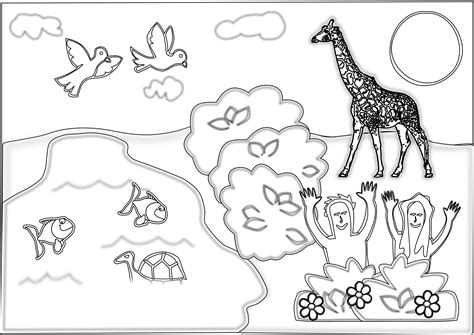 Print them all for free and show your children the magic of our planet. Creation Coloring Pages - Best Coloring Pages For Kids