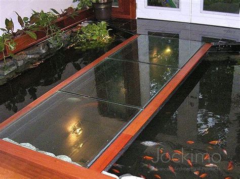 Glass Floor Over Koi Pond Flooring Other Metro By Jockimo Inc