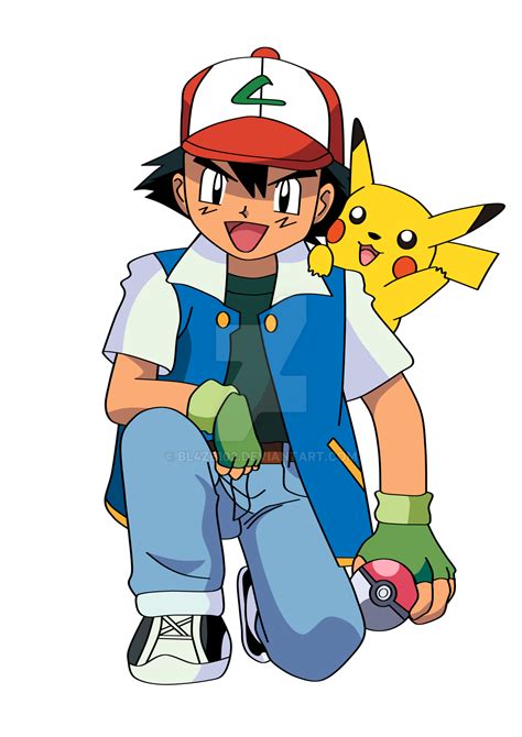 Ash And Pikachu Render By Bl4ze102 On Deviantart