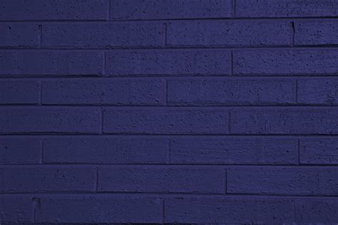 Blue Painted Brick Wall Texture Picture Free Photograph Photos