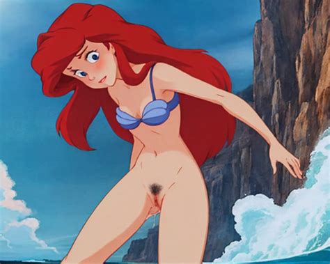 Rule 34 Ai Generated Ariel Artist Request Bottomless Disney Pubic Hair Pussy The Little