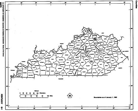 Kentucky Outline Maps And Map Links