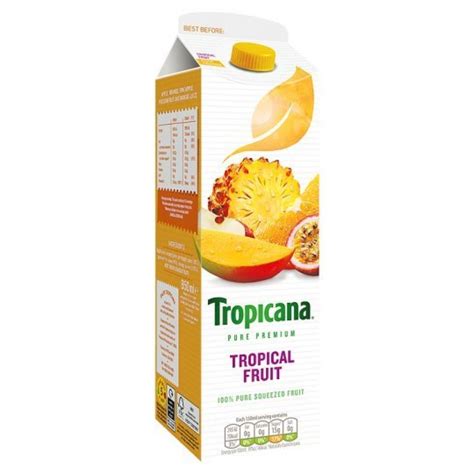 Tropicana Tropical Juice 850ml Approved Food