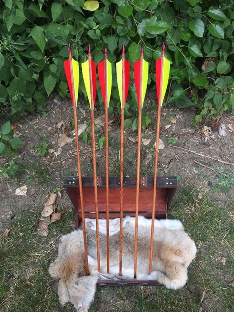 Hand Crafted Port Cedar Archery Arrows By Wickstromarchery On Etsy