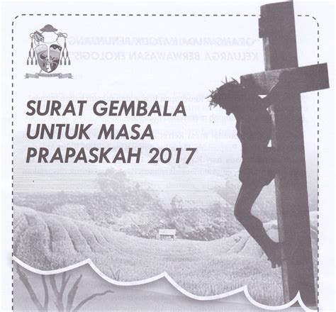 Surat Gembala Untuk Masa Prapaskah 2017 - Keuskupan Sufragan Bogor