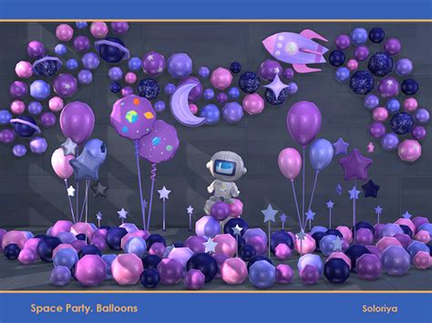 The Sims Resource Space Party Balloons