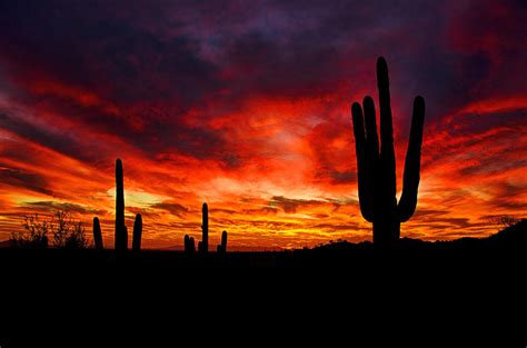 Red Hot Desert Skies Photograph By Saija Lehtonen Fine Art America