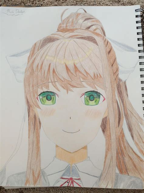 Monika Drawing Ddlc