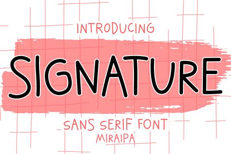 Signature Font By Miraipa Creative Fabrica