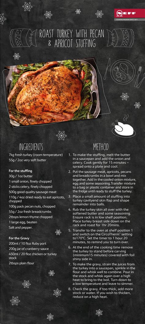 We’ve got a sumptuous NEFF main course recipe for you for Christmas Day