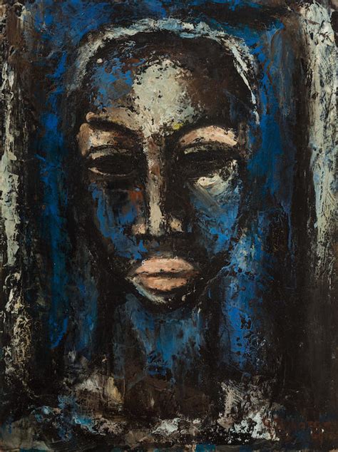 Bonhams Gerard Sekoto South African 1913 1993 Blue Head