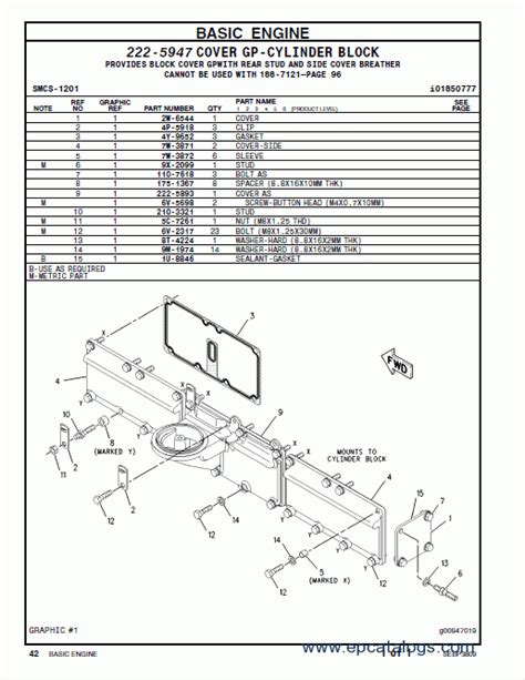Caterpillar C7 On Highway Engine Spare Parts Catalog Download