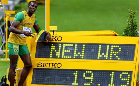 Maybe you would like to learn more about one of these? The 100m and 200m world record progressions, and how Usain ...