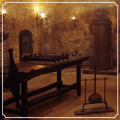 The Torture Chamber Medieval Dungeon Castello Di Amorosa