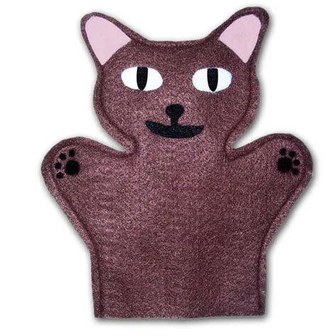 Cat Puppet Pattern Make To Look Like Pete The Cat Hand Puppets