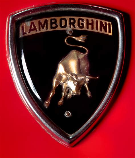 Antique Lamborghini Logo Photograph By Thomas Sellberg