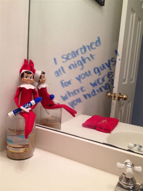 Elf On The Shelf For Kids Who Stay Somewhere Else Over Night Elf On